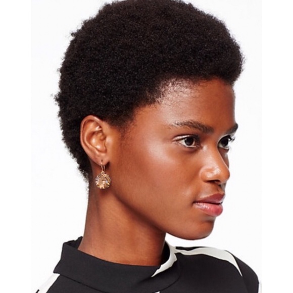 KATE SPADE • Shine On French Wire Champagne Earrings - Picture 2 of 3